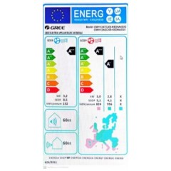 Gree Aura GRC-101QI/KAR3-N6/GRCO-101QI/KAR3-N6 Κλιματιστικό Inverter 9000 BTU A+++/A+++ με Ιονιστή και WiFi Gree Aura GRC-101QI/KAR3-N6/GRCO-101QI/KAR3-N6 Κλιματιστικό Inverter 9000 BTU A+++/A+++ με Ιονιστή και WiFi